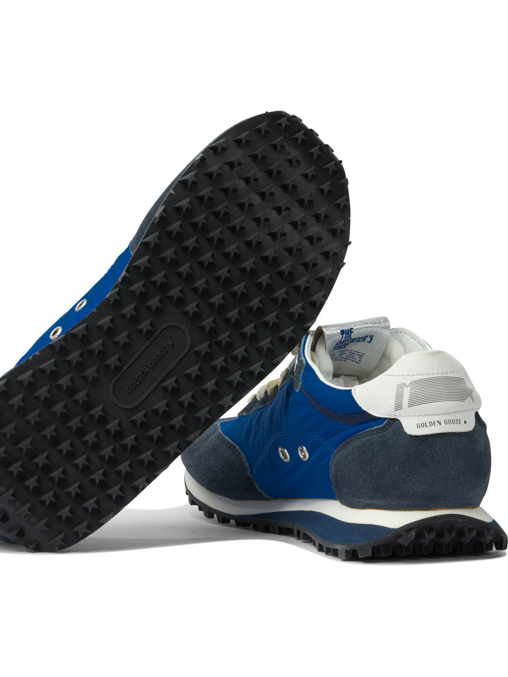Golden Goose Marathon Sneakers & Slip-On - Blu | b134a16401f2c7666a1e0e2835ed96dcc3dd7f98