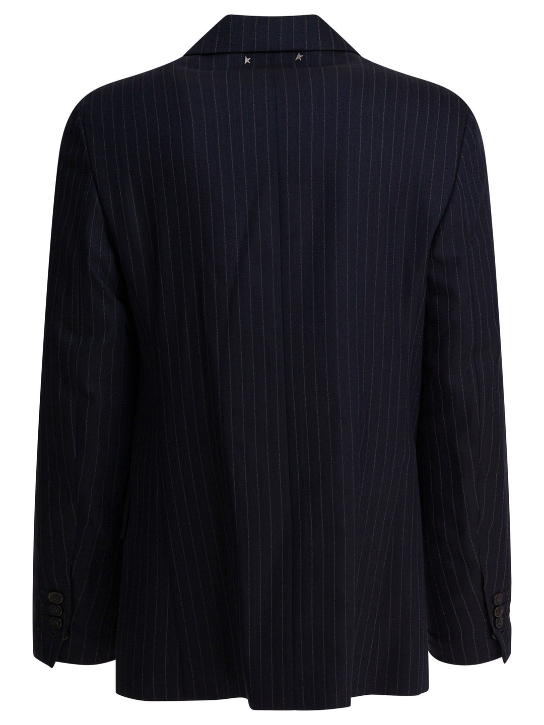 Golden Goose Double-Breasted Wool Blazer Jackets and Coats - Blu | bb7c15ae551e9b9a3593a9446a7ce45acf974b61