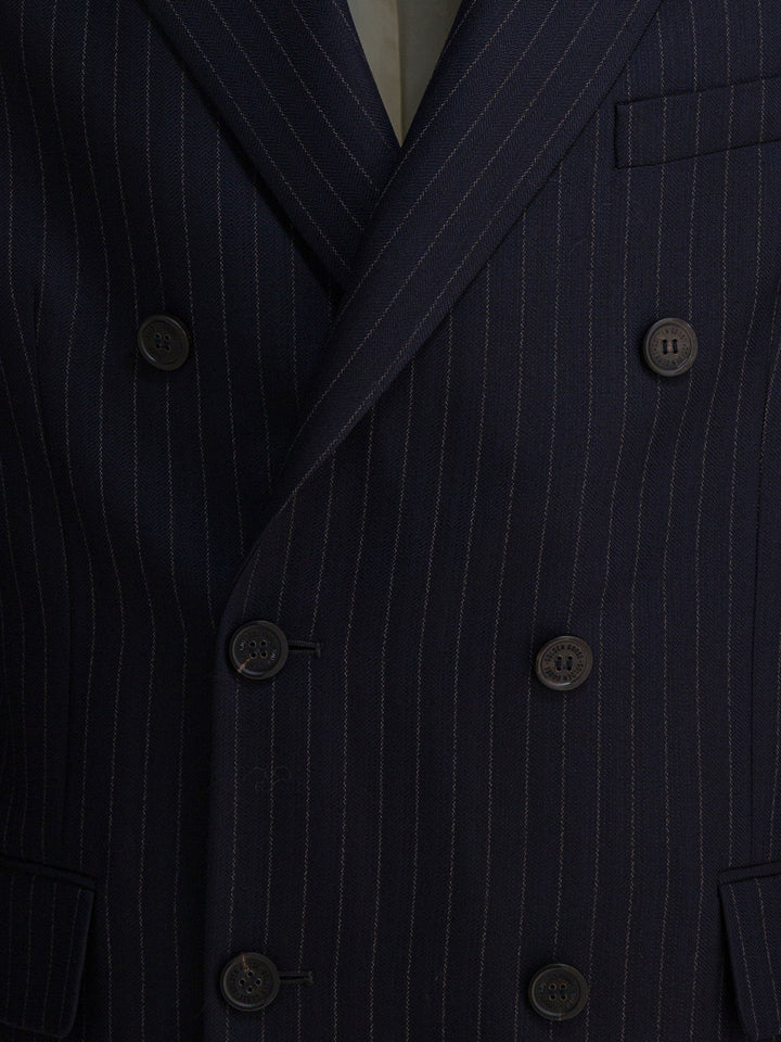 Golden Goose Double-Breasted Wool Blazer Jackets and Coats - Blu | 30a7183bc385e499110671646e35d60426ab175d