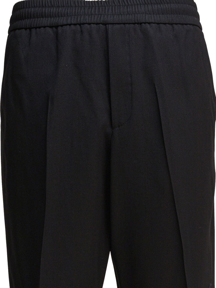 Golden Goose Wool Jogging Pants Trousers - Nero | 2443f3295905656e593a2252550e0bb281aeb7db