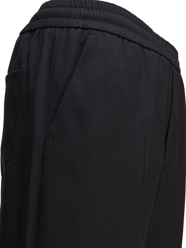 Golden Goose Wool Jogging Pants Trousers - Nero | d02aa3698265bf6f4b6bbb2ecfc014a31016f5c6