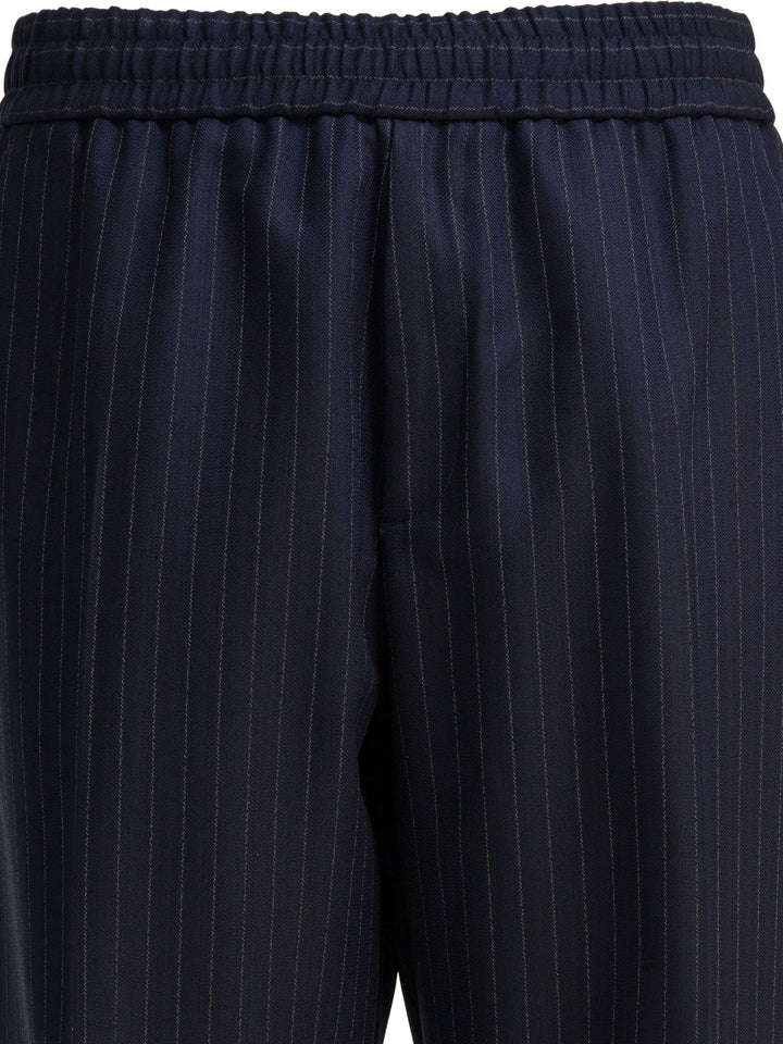 Golden Goose Wool Jogging Pants Trousers - Blu | 591d432d44aa0afc4b766a6ed39ecb02533e7f58