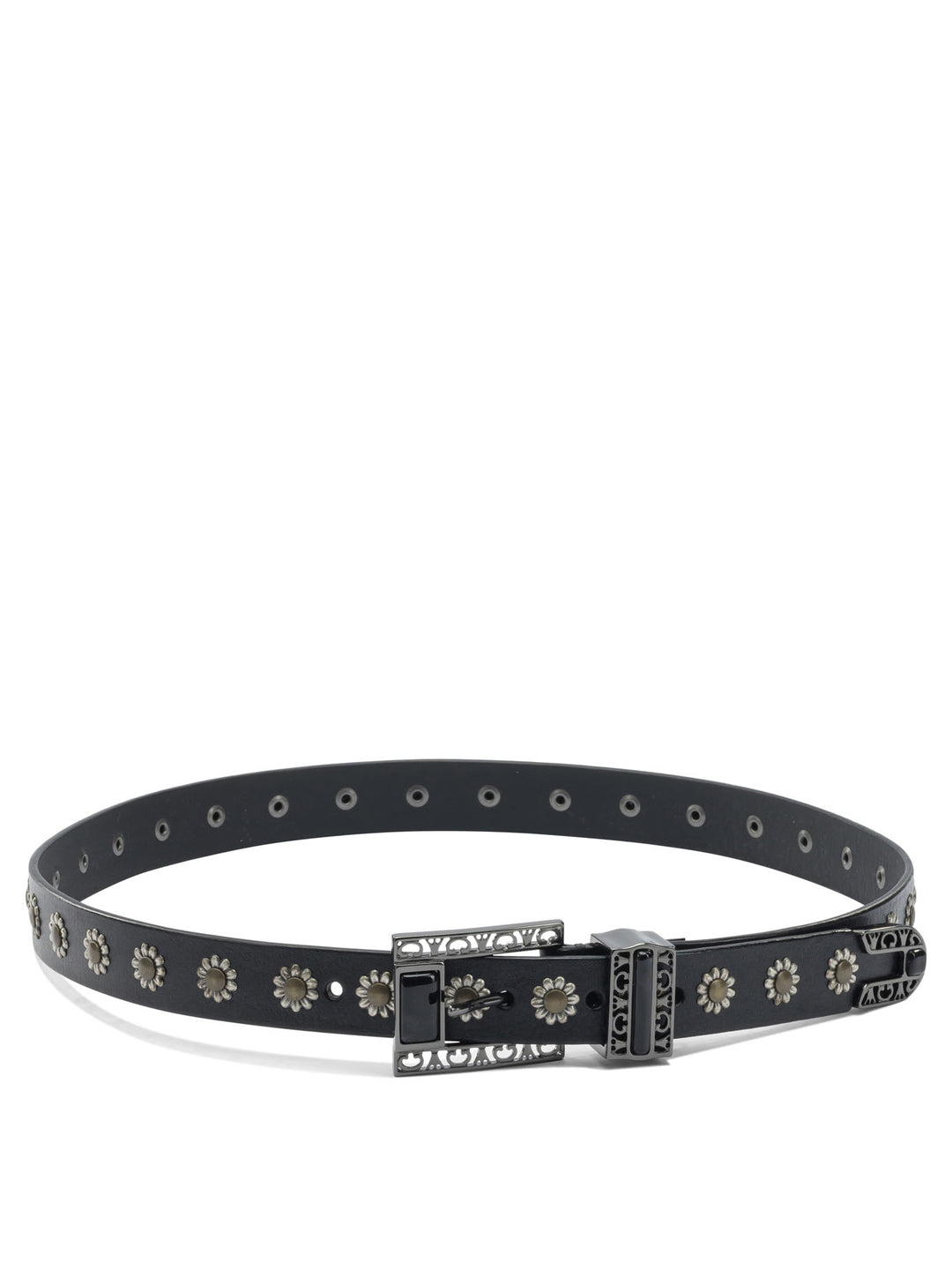 Golden Goose Belt With Embroidery Cinture - Nero | 91f3aaa32fabf33bad64f4ca5c783fcabdaf3d13
