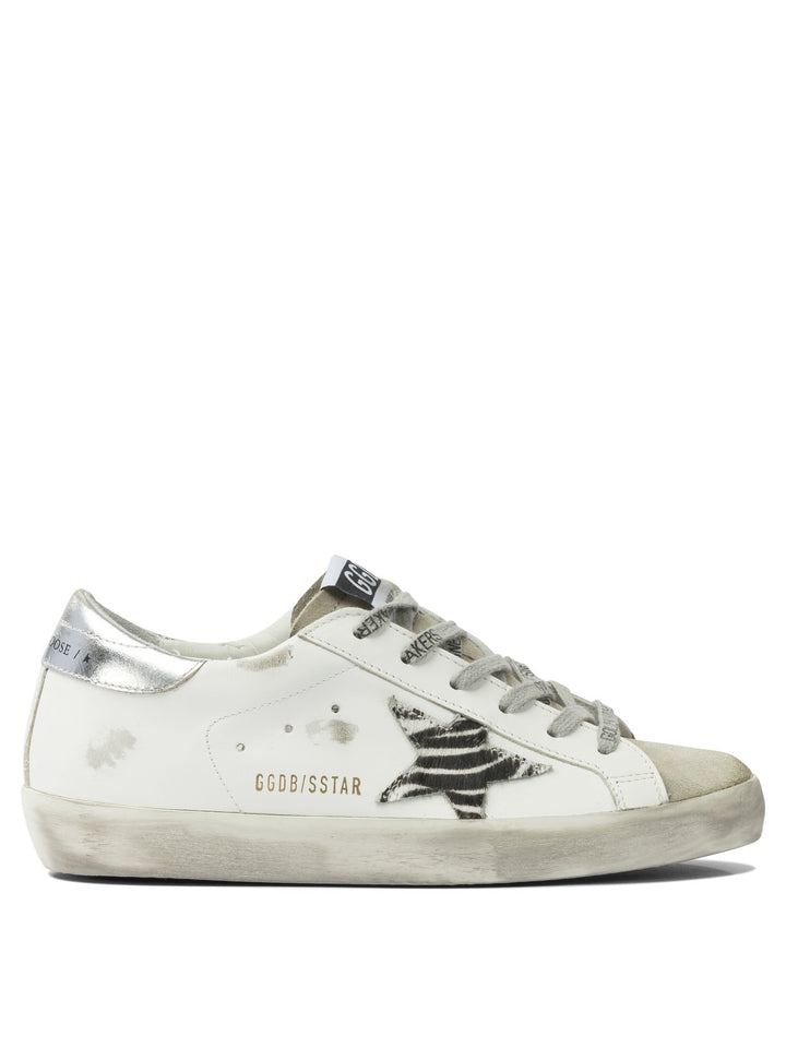 Golden Goose Super-Star Sneakers & Slip-On - Bianco | 979c34aa827fc2f68535b432f42f58e58431ce76