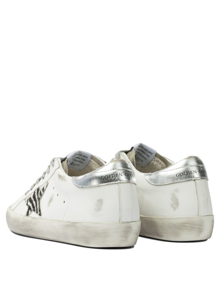 Golden Goose Super-Star Sneakers & Slip-On - Bianco | 1e2a2c57df954e57886cdf04f792eb0b669f9e73