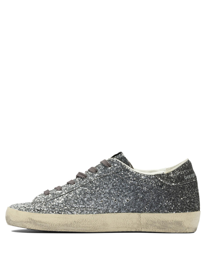 Golden Goose Super-Star Sneakers & Slip-On - Silver | d615f691f5de6288acb60ba84f980fe418d32836