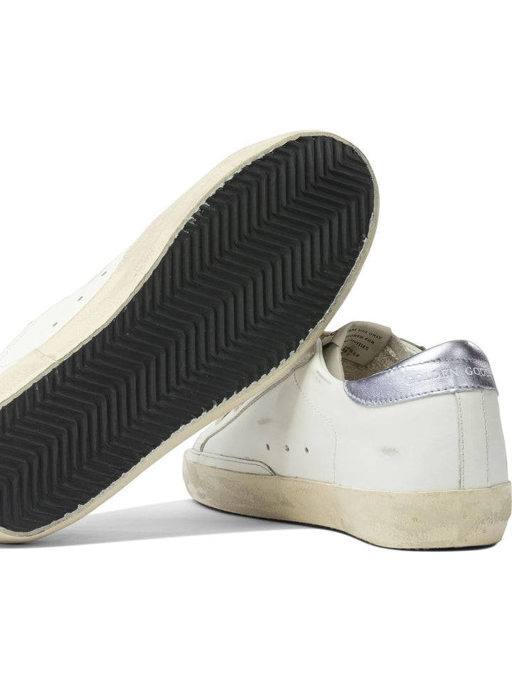 Golden Goose Super-Star Sneakers & Slip-On - Bianco | 68f533210307dd6f6b213850b1cae14bc4dd0e3b