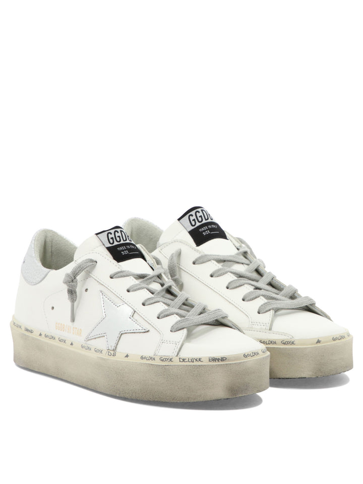 Golden Goose Hi Star Sneakers & Slip-On - Bianco | d2e48803257808461c23f4c809417bda9ad567cf