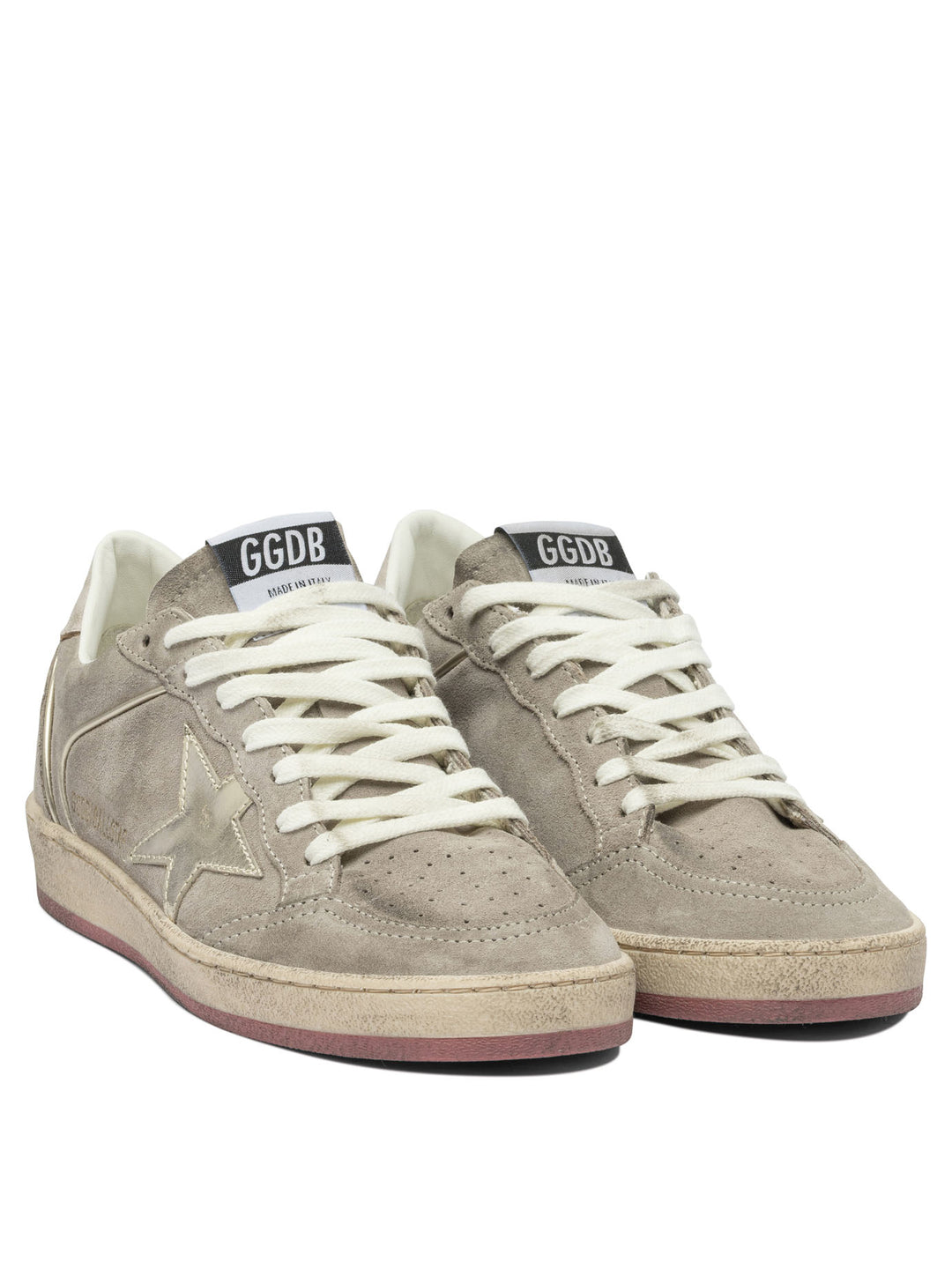 Golden Goose Ball Star Sneakers & Slip-On - Grey | 23ac3c83208043edd77d3143ca5ace12ad2fc630