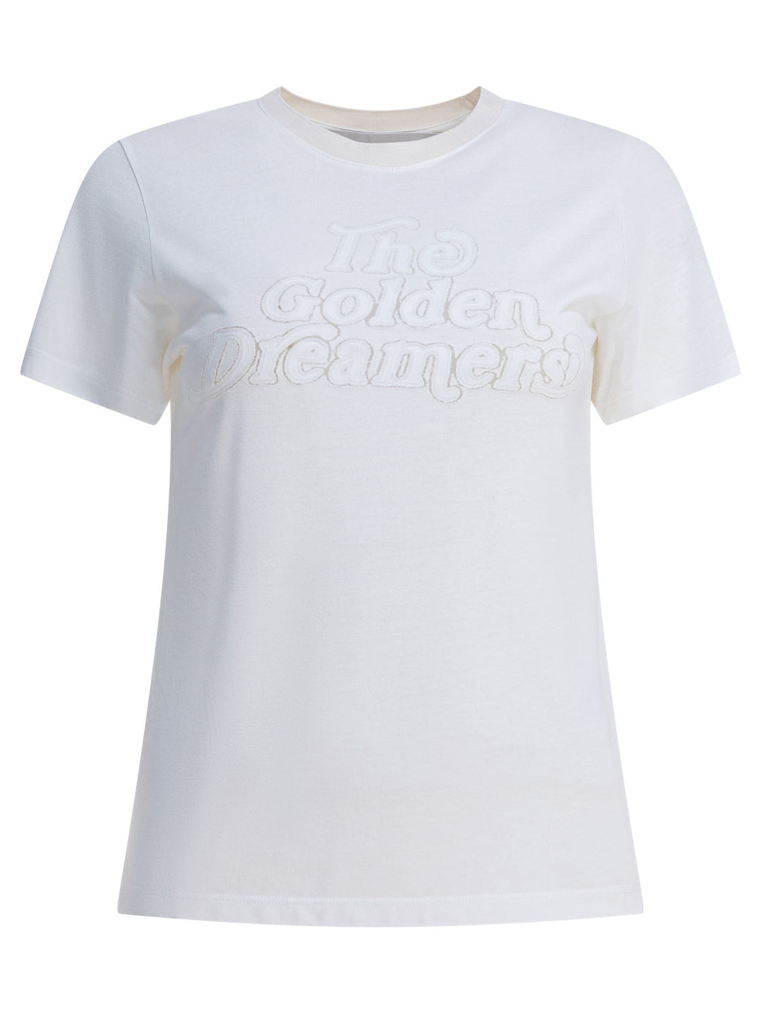 Golden Goose Viscose T-Shirt T-shirts - Bianco | 8431aa2f9cd71401603bf3e8b84e738fbaf72220