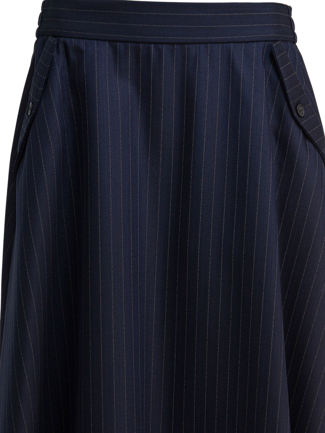 Golden Goose Virgin Wool Skirt Gonne - Blu | 9459515740ac17ce3bef1ec6cb1e802aada6e9a8