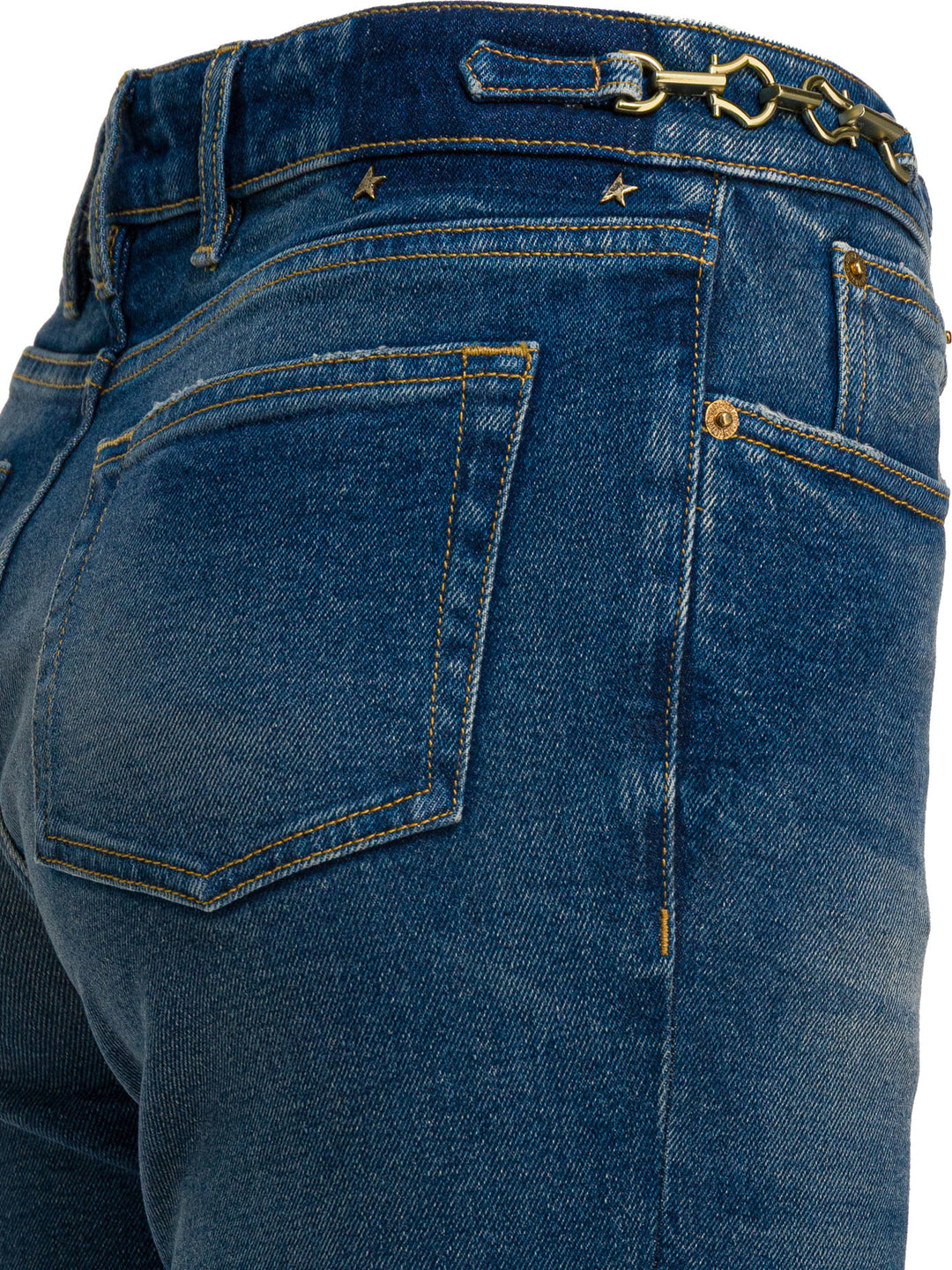 Golden Goose Vintage Bootcut Jeans - Blu | a40273724a80e1f4b478b606453f3809b475fe54