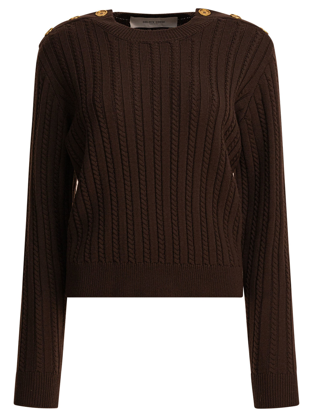 Golden Goose Ofra Knitwear - Marrone | d813f06843f014f2762e383f33ad5ac1549ab217