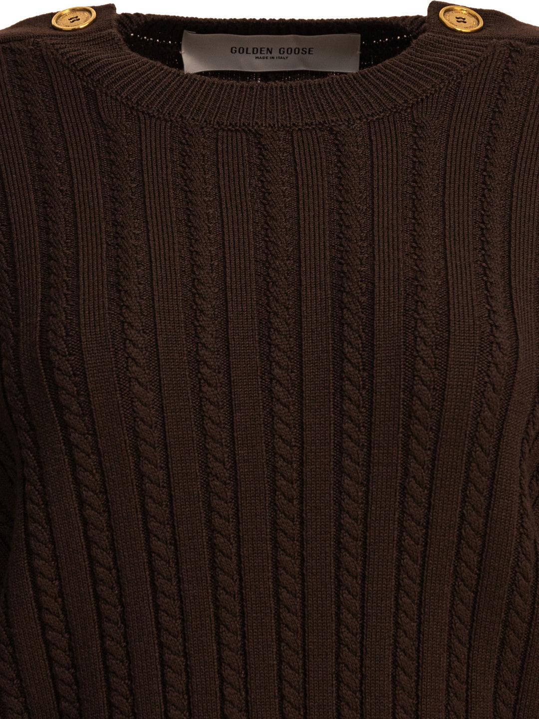 Golden Goose Ofra Knitwear - Marrone | a827b1629ab9dcca36c1965b012fb97dbb696307