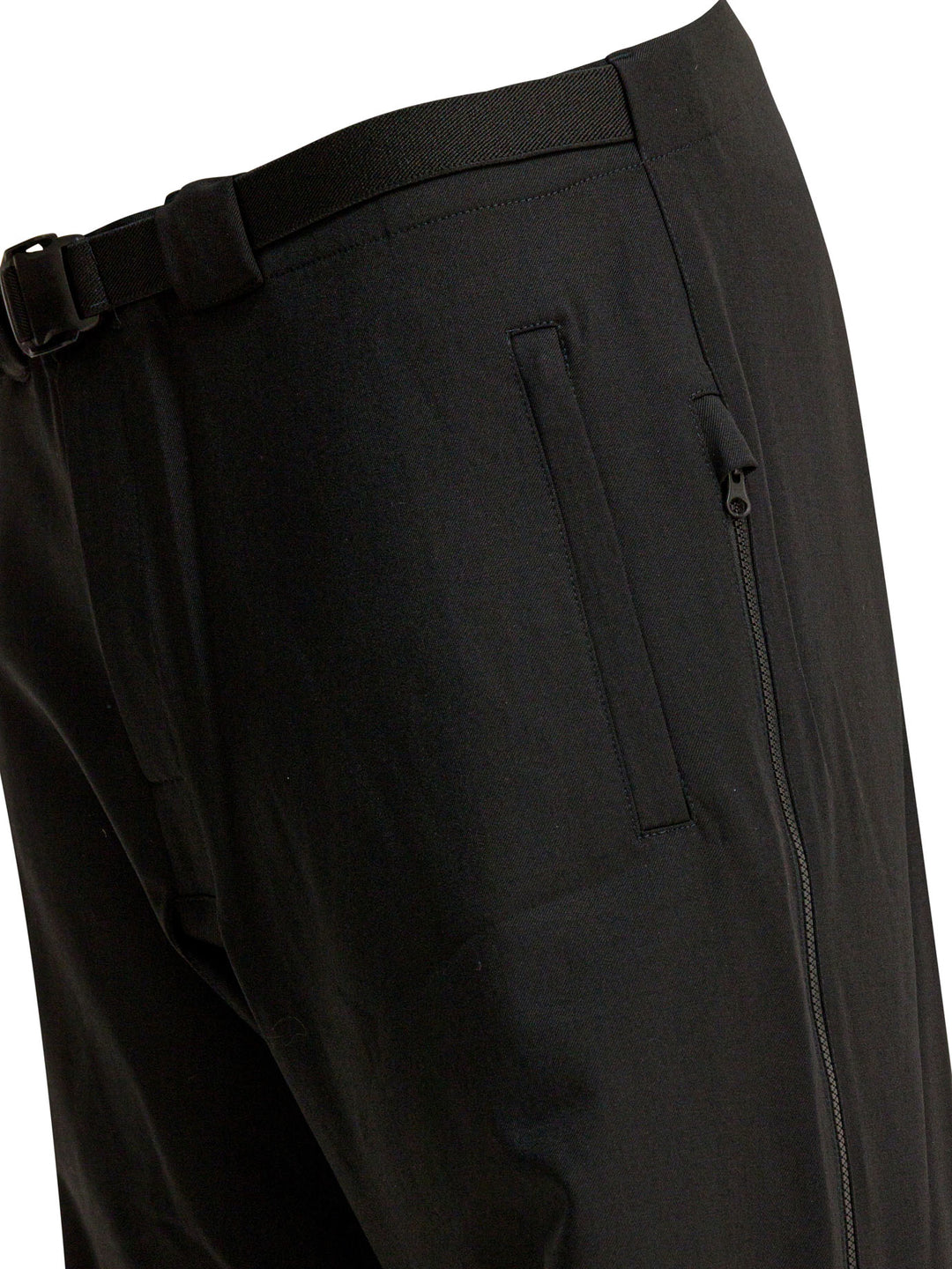 Gr10k Wool Blend Belted Pants Trousers - Nero | a35719c8394a7f0674190b6e443be672258118cc