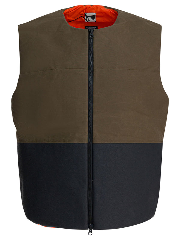 Cotton Sleeveless Jacket Jackets And Coats Marrone
