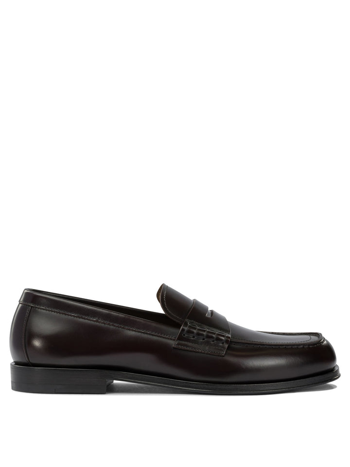 Henderson Baracco Glossy Leather Loafers Loafers & Slippers - Marrone | 689d94719e2730bc6273e8d764721240cccaa4b5