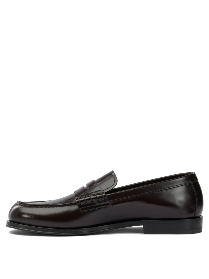 Henderson Baracco Glossy Leather Loafers Loafers & Slippers - Marrone | 2685265443c9d82f851a4194cac936fda86af938