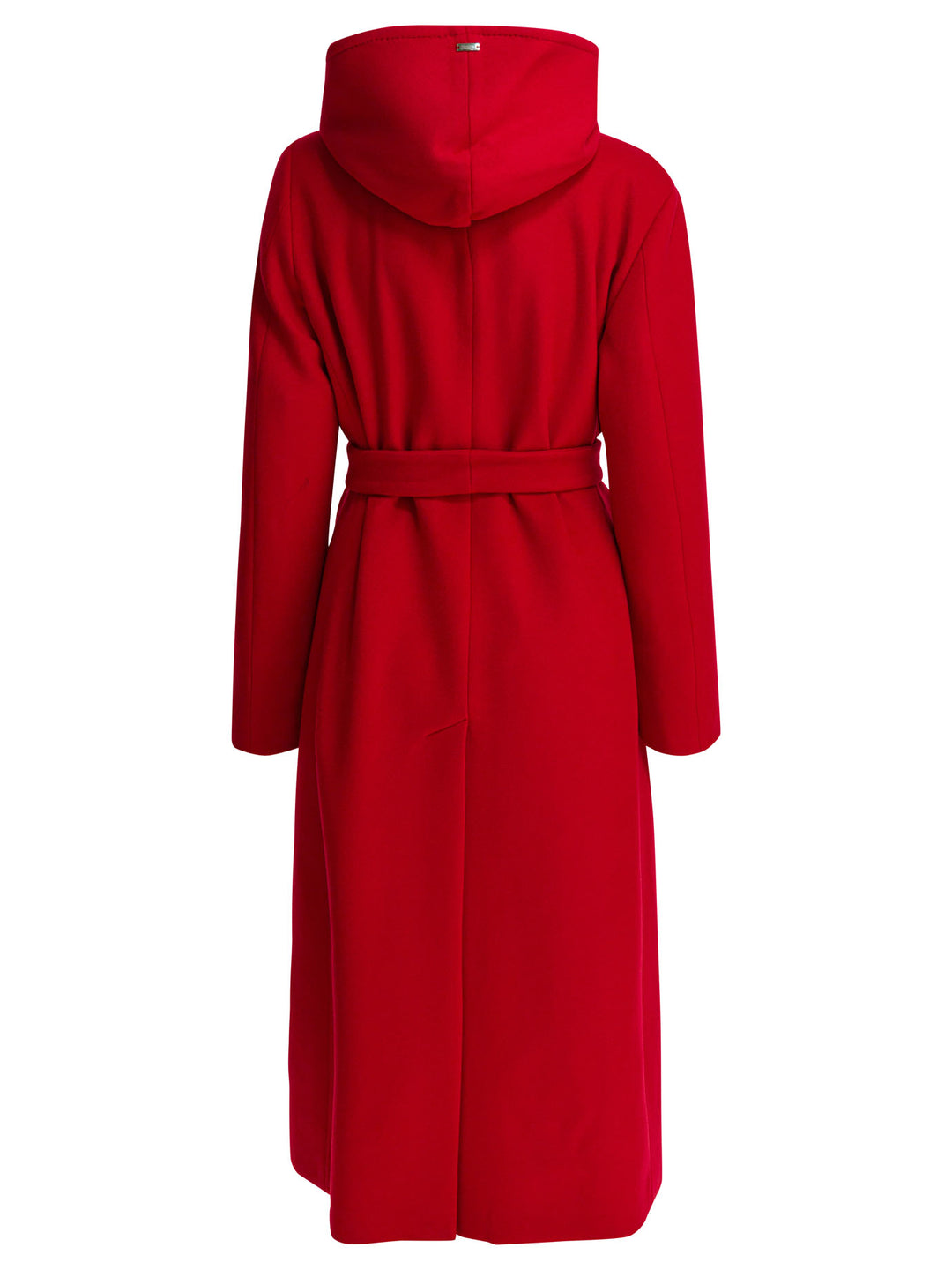Herno Virgin Wool Long Coat Jackets and Coats - Rosso | bb9d00d9955a16e1b5730e58d2e6ff76fa9236b6