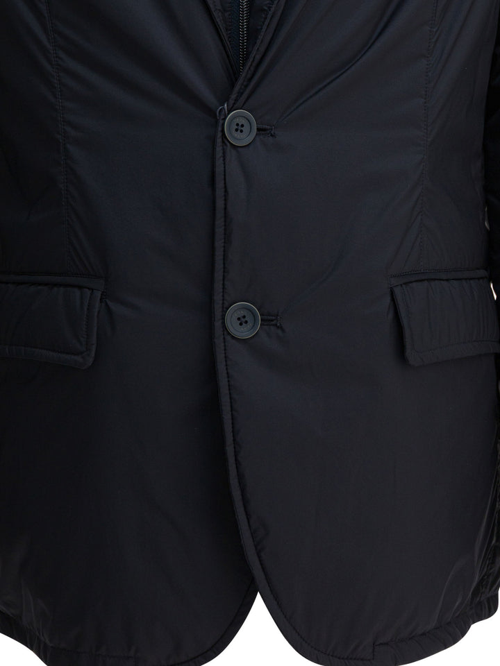 Herno Ecoage Blazer Jackets and Coats - Blu | 91e7810bdbac96da43605645beb2a2e1f4e26841