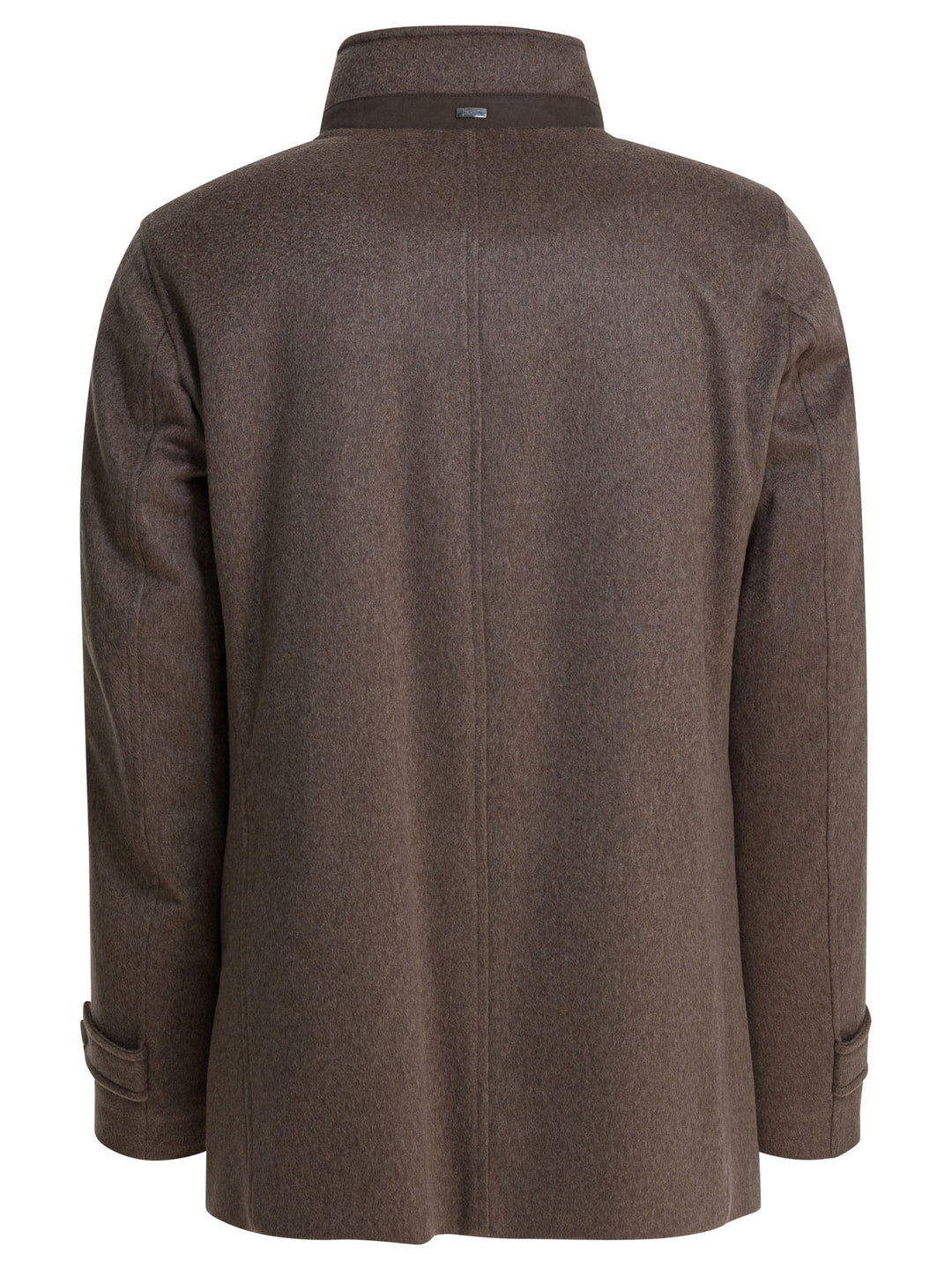 Herno Cashmere Coat Jackets and Coats - Marrone | 44a02a3dfe88a1d5e0536dbeb3701432773f61e9