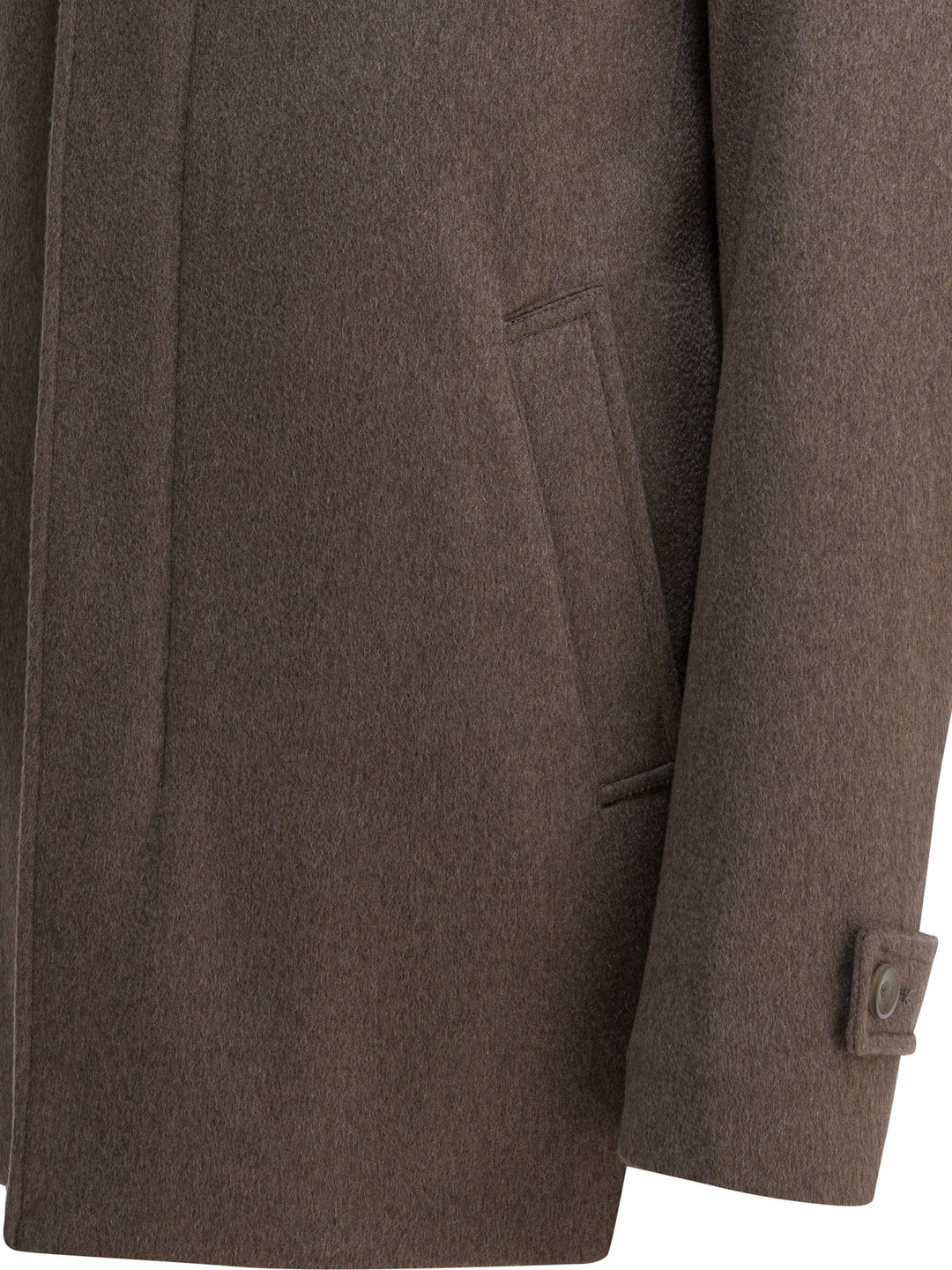 Herno Cashmere Coat Jackets and Coats - Marrone | c4d01a6a795dd7cbfae56a23350028cb98619eb3