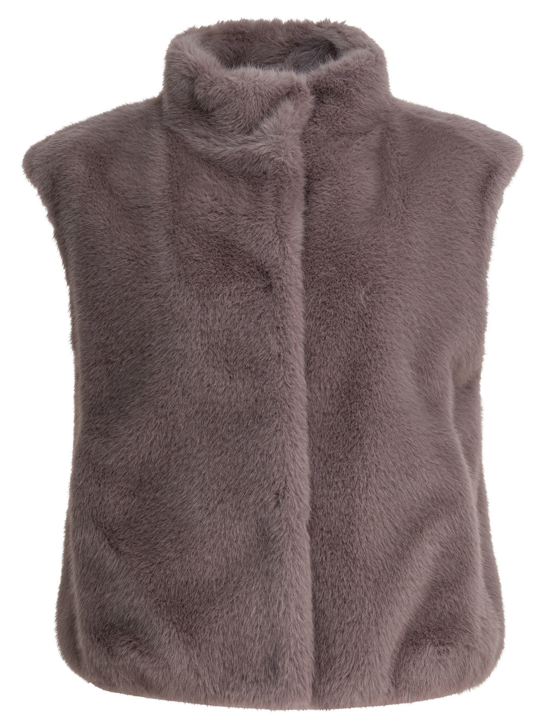 Herno Sleeveless Faux Fur Jacket Jackets and Coats - Rosa | e2efb034a281fa1b5fb4422b6b2d0fc50d4fe4c9