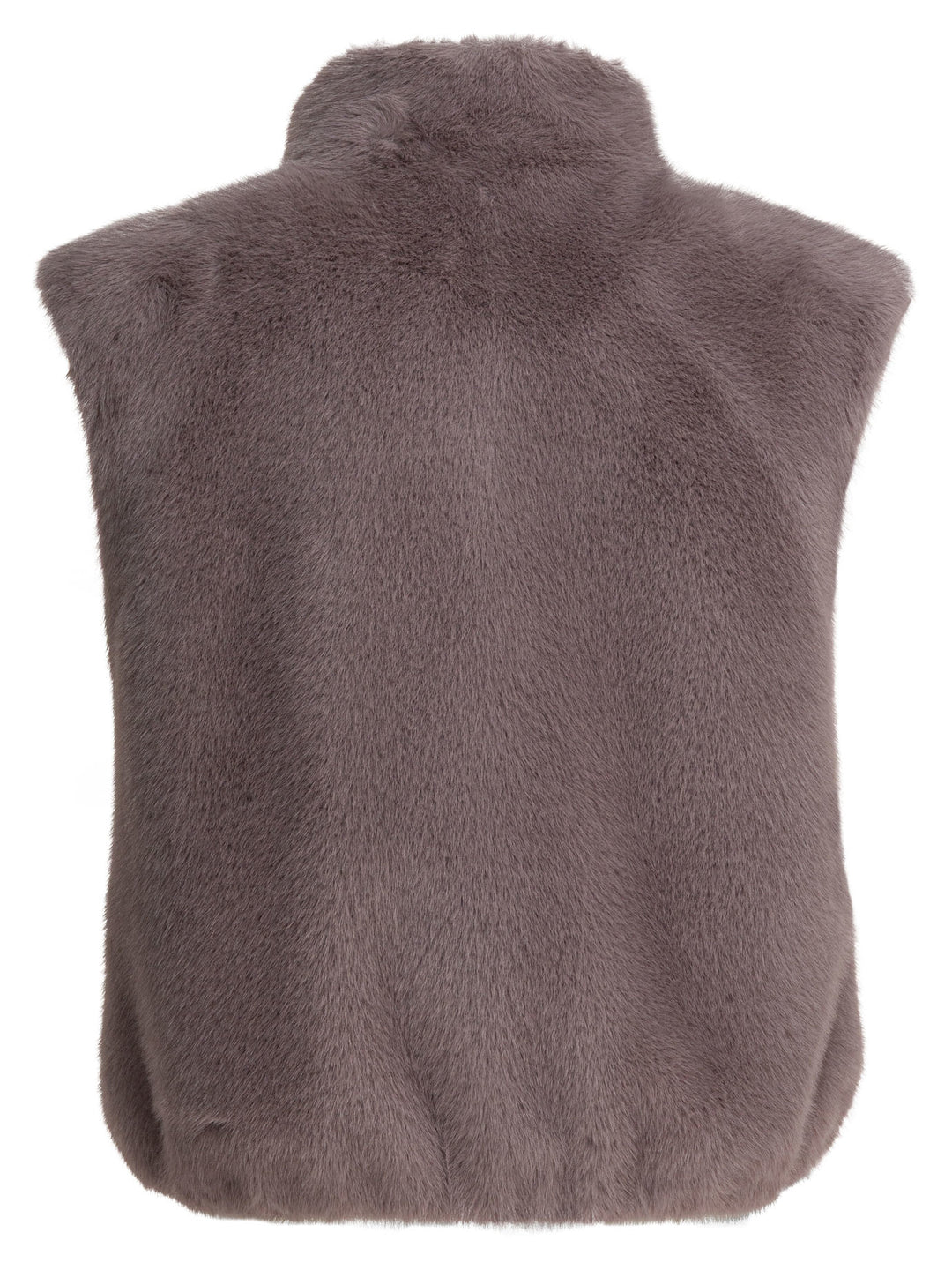 Herno Sleeveless Faux Fur Jacket Jackets and Coats - Rosa | 7f5a645a0ec19f6c282adab1cf8e9639c97561a6