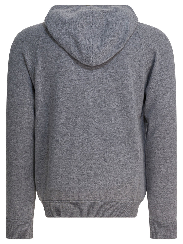 Herno Cashmere Cardigan Knitwear - Grey | 537c9524cd6da33e81582388f3e04c940277ee38