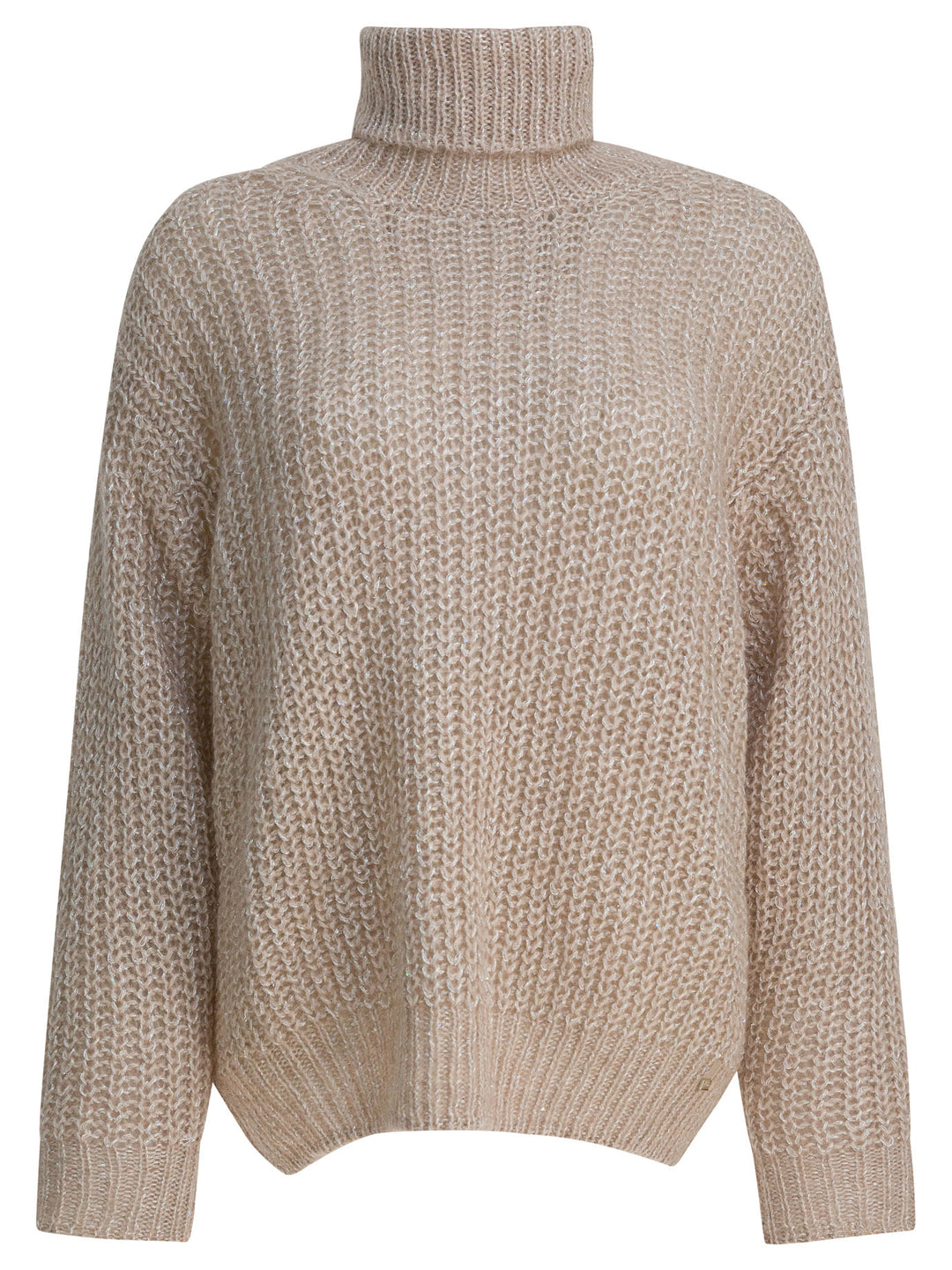 Herno Wool And Alpaca Turtleneck Sweater Knitwear - Beige | c8ad6ce27d8d21b8e8970ed6489a88f85e3f28f3