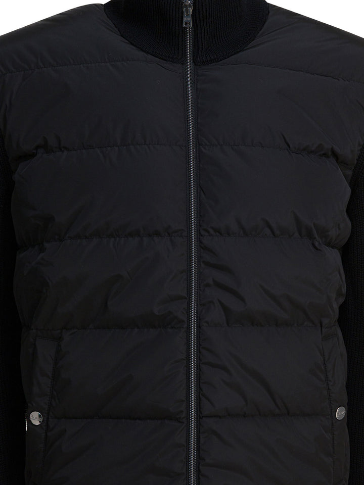 Herno Wool Down Jacket Comforter Jackets and Coats - Nero | 4a7d0d06e4c139137526012f198bd56240a3f33f