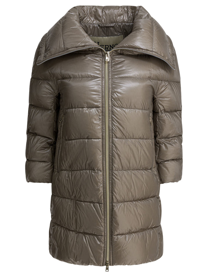 Herno Cleope Jackets and Coats - Marrone | 25aa4ecd76abd42c3b675f8f5efc6fd236c12732