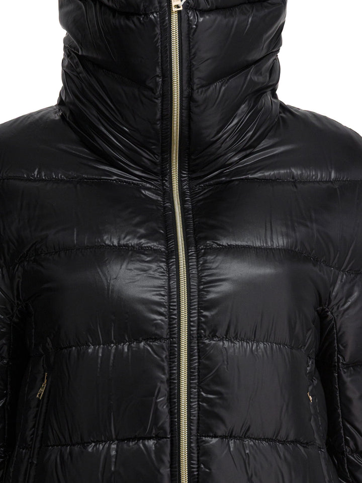 Herno Cleope Jackets and Coats - Nero | b47b8309153f3f72f8f8f21c154ed0ef29f85981