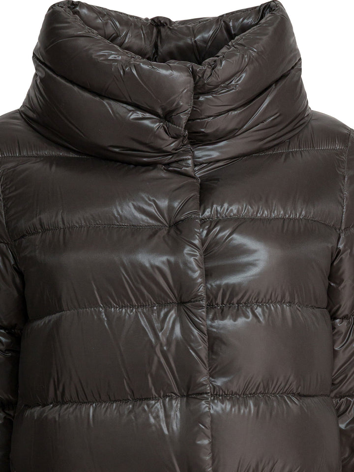 Herno Ultralight Nylon Down Jacket Jackets and Coats - Grey | 1d91628a8daee8e0d4910a9d1e1f143227b359c8