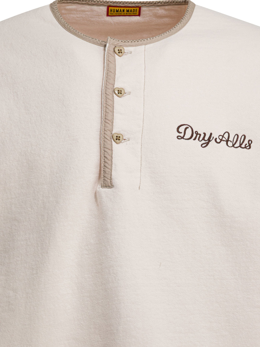 Human Made Henley Sweatshirts - Bianco | 42153c4ccb229c0bd5c570398c542dc1d9a93298