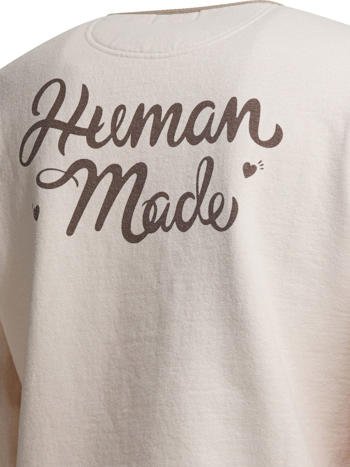 Human Made Henley Sweatshirts - Bianco | 3aa237caad71308d1c8c6f10c4194ec566c840df