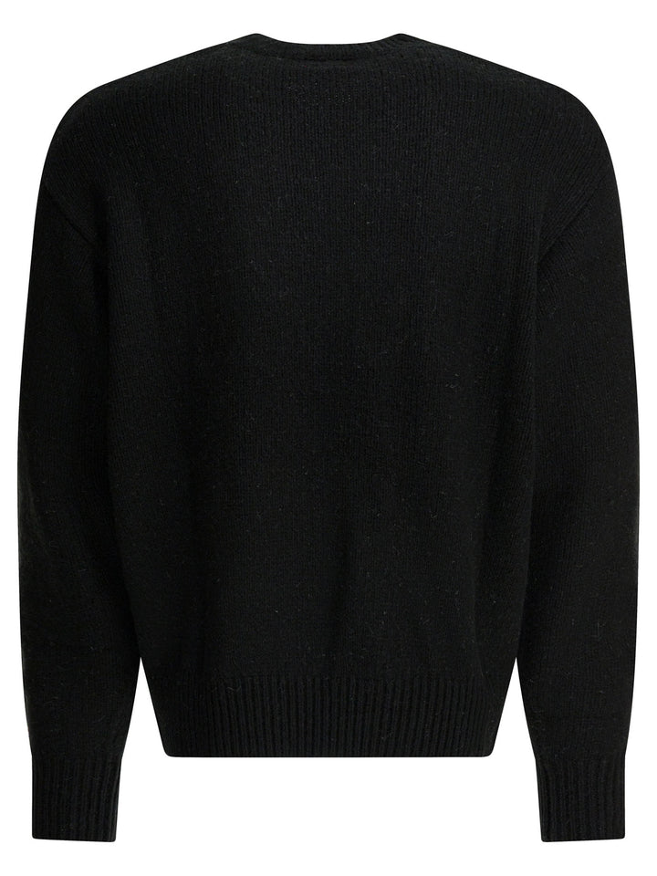 Human Made Wool Crew Neck Sweater Knitwear - Nero | 0fa867a2e780682fa3242a01ad9cdbd8991f2532