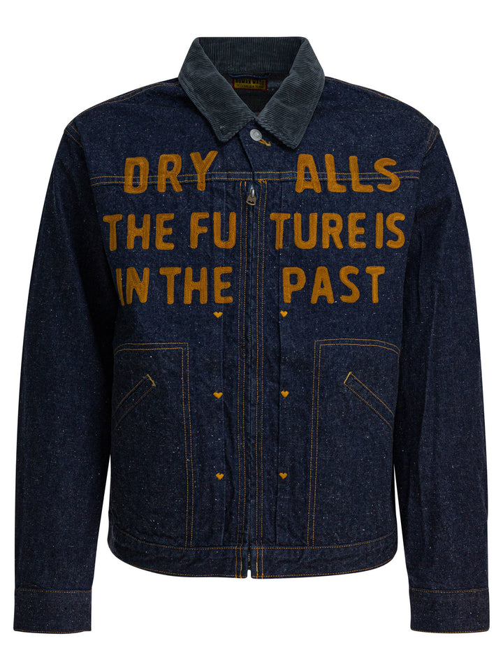 Human Made Dry Alls The Future Is In The Past Jackets and Coats - Blu | 7131d860c56b1b1e3a969dc11a2e59c6bfb6aa77