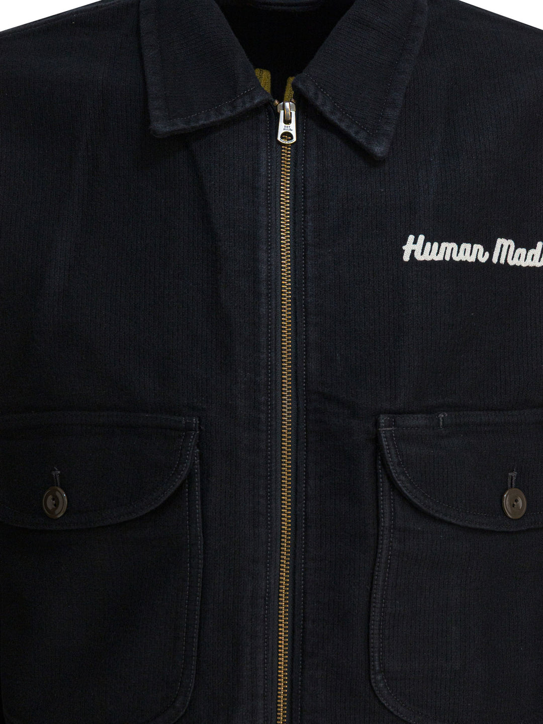 Human Made Zippered Overshirt Jacket Jackets and Coats - Nero | af32d21948f9dafac2df2993543d59f35143e95d