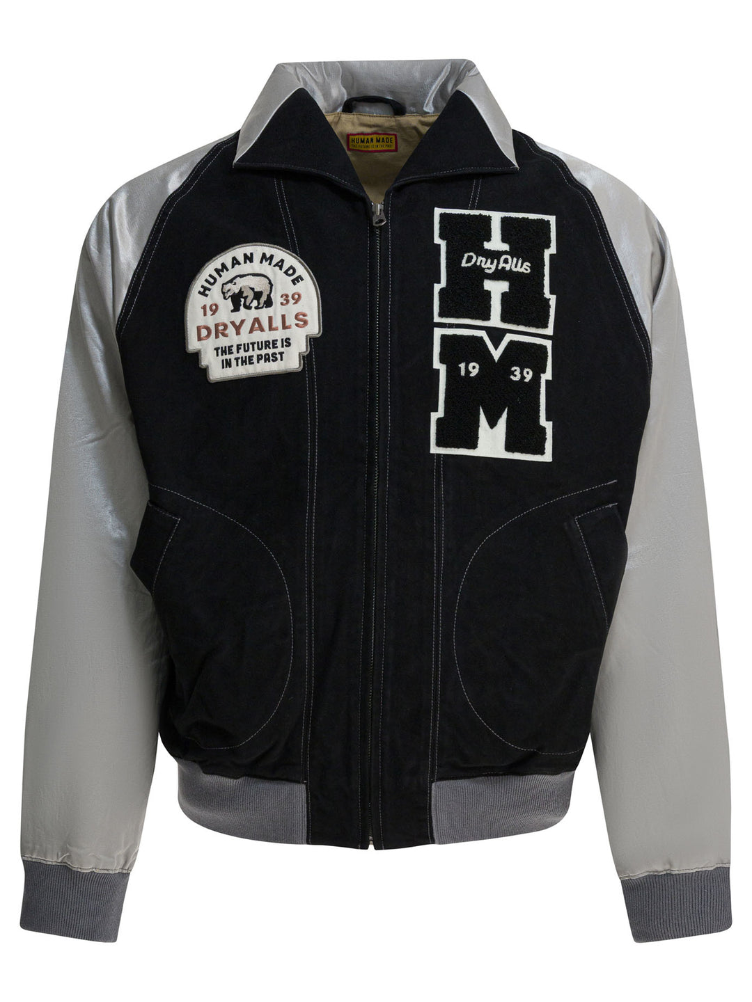 Human Made Varsity Jackets and Coats - Nero | 1c4ba50483cd8376c78029f76a848da6c2f2acd7