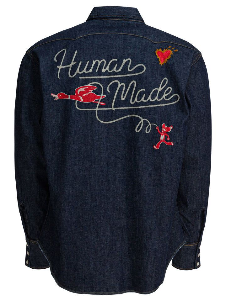 Human Made Western Shirts - Blu | acecb349c4914eaa0cea3ef137c2519980707240