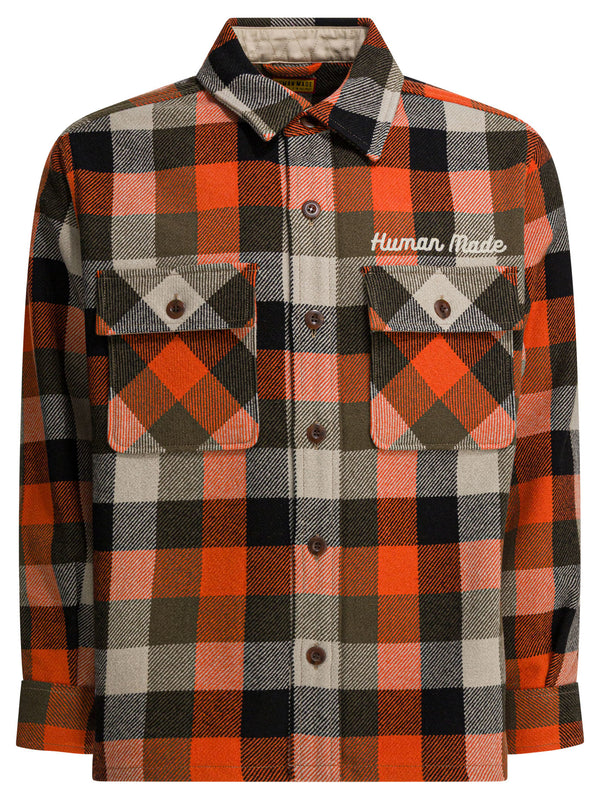 Wool Overshirt Jacket Jackets And Coats Arancione