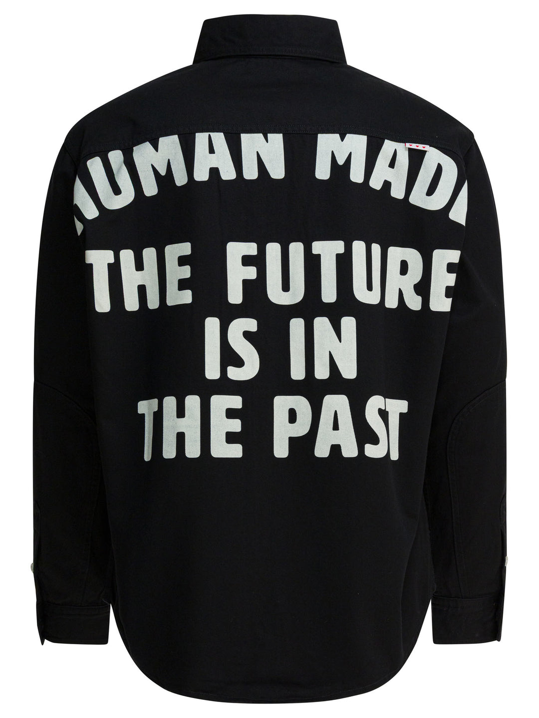 Human Made Overshirt Jacket With Print Jackets and Coats - Nero | db47886c2873c51d85186eef0366028998d09fb5