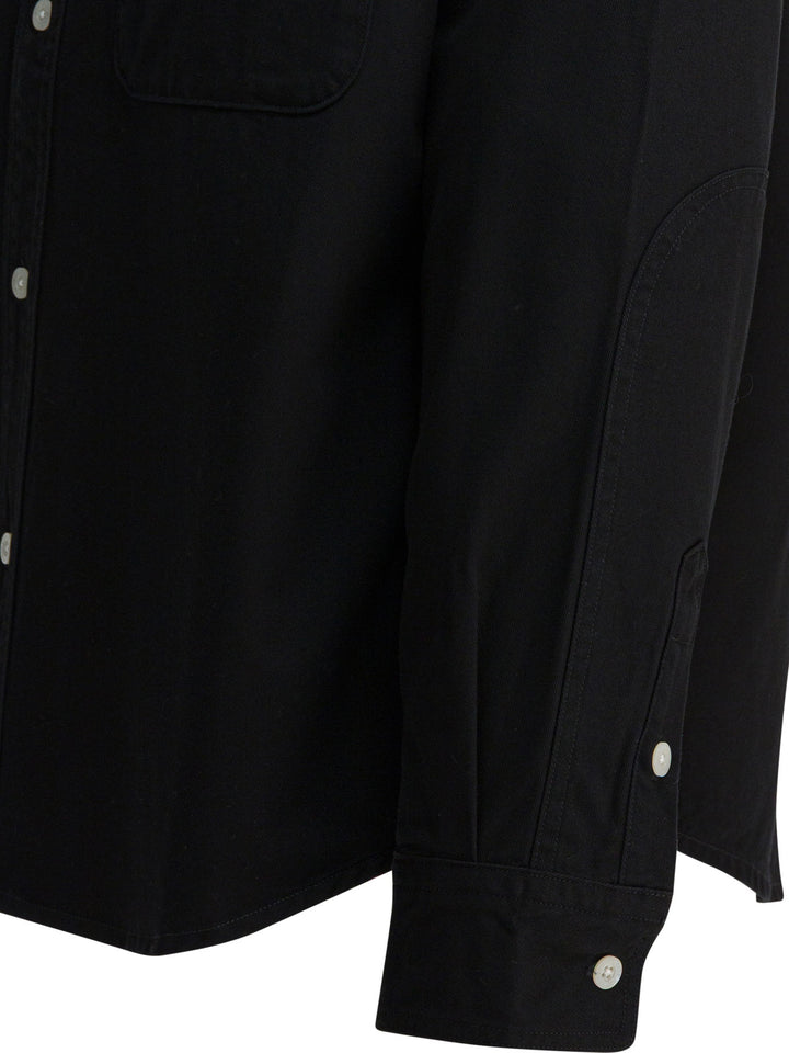Human Made Overshirt Jacket With Print Jackets and Coats - Nero | f5a52f4baf996440ebcc644761699e198170419e