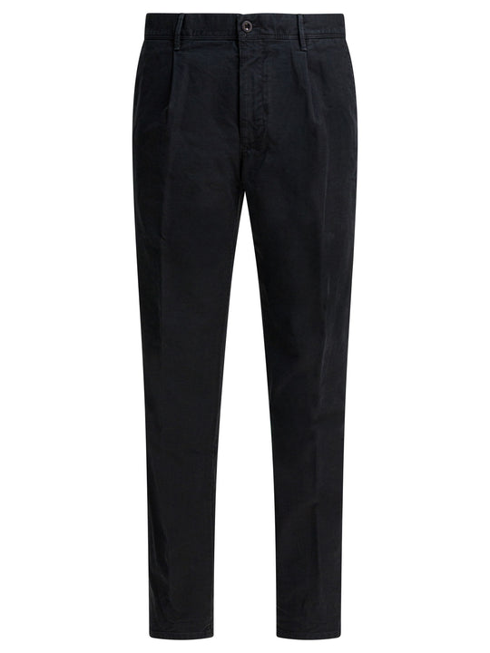Tapered Fit Trousers Nero
