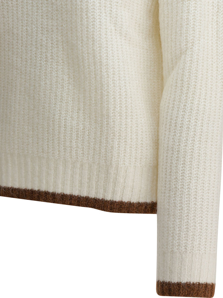 Ines De La Fressange  Knitwear - Bianco | 2e8541c2cba6703faff6a863e5dc52b0ce0fc4fa