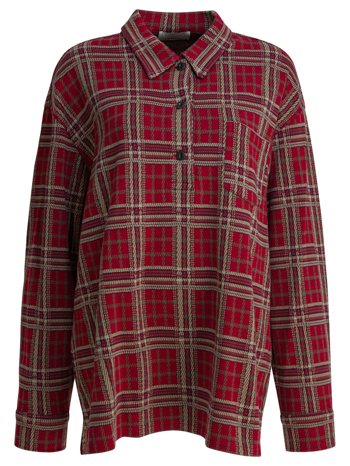 Isabel Marant Bruna Shirts - Rosso | b34c2003a2f6c6ac08e0b67b72654720720da4fb