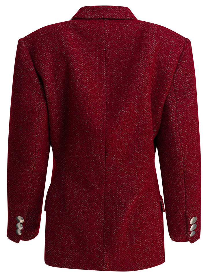 Isabel Marant Gallie Jackets and Coats - Rosso | c1dfbeba5834e0d7a4453ab94f934b926cd17a91