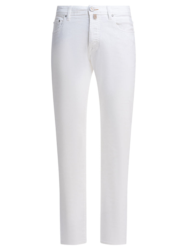 Jacob CohëN  Trousers - Bianco | 70ceb4ff68611b25dbad213332b0062fa28c5946