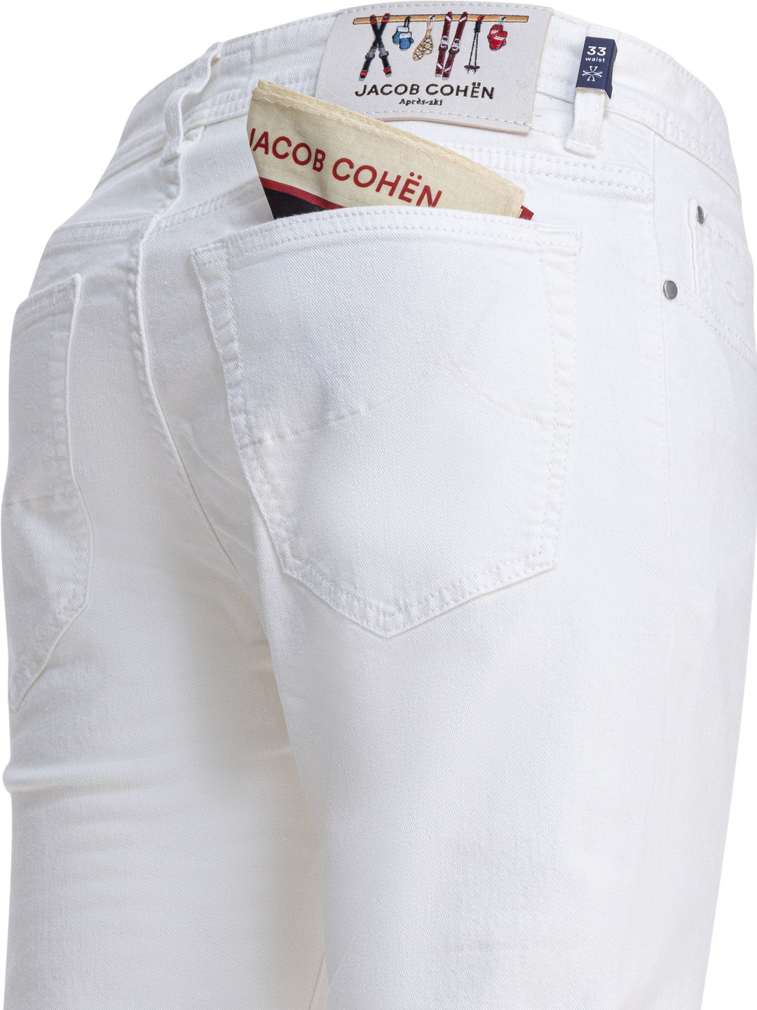 Jacob CohëN  Trousers - Bianco | cc683e1060c6de3168e1c44ac261a647d571c89d
